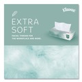 Facial Tissues | Kleenex 21601 Naturals 2-Ply Flat Box 8.3 in. x 7.8 in. Facial Tissues - White (48 Boxes/Carton, 125 Sheets/Box) image number 6