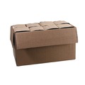 Beverage Napkins | Paterson NG04260 9 in. x 9 in. 1-Ply Beverage Napkins - Black (4000/Carton) image number 1