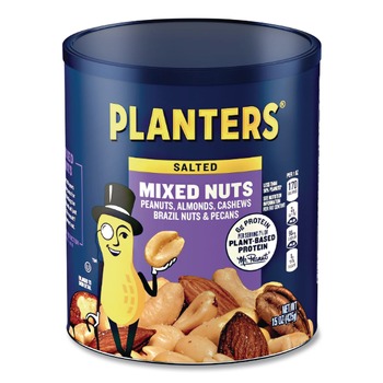 Planters GEN001670 15 oz Mixed Nuts Can