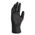 Food Service Disposable & Single Use Gloves | Ansell 49275 G10 Kraken Grip 9.5 in. 6 mil Nitrile Gloves - Small/Black (1000/Carton) image number 1