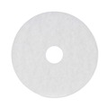 Floor Pads-Cleaning, Buffing & Polishing | Boardwalk BWK4016WHI 16 in. Diameter Polishing Floor Pads - White (5/Carton) image number 1
