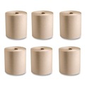 Perforated Roll & Hand Towels | Marcal PRO P728N 7.88 in. x 800 ft. 1-Ply 100 Percent Recycled Hardwound Roll Paper Towels - Natural (6 Rolls/Carton) image number 2