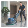Floor Pads-Stripping | Boardwalk BWK4020GRE 20 in. Diameter Heavy-Duty Scrubbing Floor Pads - Green (5/Carton) image number 6