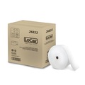 Toilet Tissues | LoCor 26822 3.3 x 1200 ft. 2-Ply Jumbo Bath Tissue - White (1-Carton) image number 2