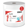 Perforated Roll & Hand Towels | WypAll 05841 875/Roll L30 Wipers Jumbo Roll - White image number 3
