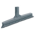 Brushes | Unger CB20G Black Polypropylene Bristles 8.83 in. Brush Gray Plastic Handle SmartColor Swivel Corner Brush image number 0