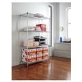 Racks & Shelving | Alera ALESW504818SR NSF Certified Industrial 4-Shelf 48 in. x 18 in. x 72 in. Wire Shelving Kit - Silver image number 11