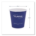 Cups | FLAVIA 25200018 10 oz. FLAVIA Design Hot Beverage Paper Cup - Blue (1000/Carton) image number 6