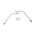Handles & Braces | Boardwalk BWK119 0.5 in. x 12 in. Metal Handle Braces for 24 to 48 in. Floor Sweeps - Large image number 0