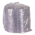 Food Containers & Lids | Eco-Products EP-SBS64LID Salad Bowl Lids for 64 oz. Squat 9.5 in. Diameter Plastic Salad Bowls - Clear (300/Carton) image number 2