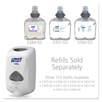 PURELL 2720-12 Tfx Touch Free Dispenser, 1200ml, Dove Gray