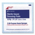 Gauze | First Aid Only AN206-10 3 in. x 3 in. Sterile Gauze Pads (40/Pack) image number 3