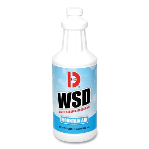 Air Fresheners & Odor Eliminators | Big D Industries 035800 32 oz Water-Soluble Deodorant - Mountain Air (12/Carton) image number 0