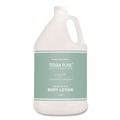 Personal Shampoos, Conditioners, & Body Washes | Diversified Hospitality Solutions 002270EA Terra Pure 1-Gallon Bottle Lotion - Green Tea and Lemongrass Scent image number 0