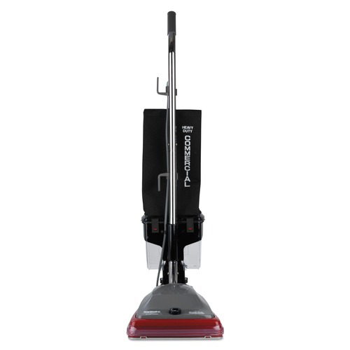 Vacuums | Sanitaire SC689B 12 in. Cleaning Path TRADITION Upright Vacuum - Gray/Red/Black image number 0