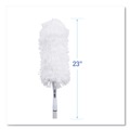 Dusters | Boardwalk BWKMICRODUSTER 23 in. Washable MicroFeather Duster - White image number 1