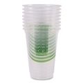Cups | Eco-Products EP-CC16-GS 16 oz. GreenStripe Renewable and Compostable Cold Cups - Clear (20 Packs/Carton) image number 2
