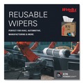 Perforated Roll & Hand Towels | WypAll 41455 X70 9-1/10 in. x 16-4/5 in. Cloths - White (100/Box 10 Boxes/Carton) image number 8