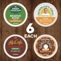 Coffee - Decaffeinated | Green Mountain Coffee 5000374162 0.38 oz. K-Cup Decaf Variety Coffee K-Cups - Assorted Flavors (24/Box) image number 1