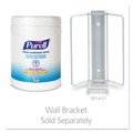 Hand Sanitizing Wipes | PURELL 9113-06 6.75 in. x 6 in. Sanitizing Hand Wipes - Fresh Citrus, White image number 1