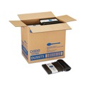 Disposable Spoons | Dixie DUSST5 SmartStock Mediumweight Polystyrene Teaspoons Tri-Tower Dispensing System Cutlery - Black (960/Carton) image number 0