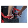 Carts & Trucks | Rubbermaid Commercial 2173662 202 gal 1000 lb Capacity Plastic Motorized Roto Tilt Truck - Black image number 4