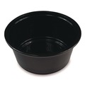 Cups | Boardwalk BWKPRTN325BL 3.25 oz. Polypropylene Souffle/Portion Cups - Black (2500/Carton) image number 0
