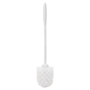 TOILET BRUSHES | Rubbermaid Commercial FG631000WHT 10 in. Handle Commercial-GradeToilet Bowl Brush - White (24/Carton)