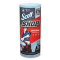 Perforated Roll & Hand Towels | Scott 75130 9.4 in. x 11 in. Standard Shop Towels - Blue (55/Roll 30 Rolls/Carton) image number 3