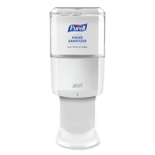 Hand Sanitizer Dispensers | PURELL 6420-01 ES6 5.25 x 8.56 x 12.13 1,200 mL Touch Free Hand Sanitizer Dispenser - White (1/Carton) image number 0