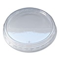 Food Containers & Lids | Fabri-Kal LRDOF Recycleware Round Plastic Deli Container Lids - Clear (500/Carton) image number 0