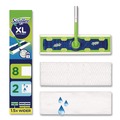 Floor Dusters & Accessories | Swiffer 74471 16.5 x 9 Max/XL Wet Refill Cloths - White (6/Carton) image number 7