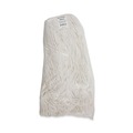 Mop Heads | Boardwalk BWK424RCT 24 oz. Rayon Pro Loop Web/Tailband Wet Mop Head - White (12/Carton) image number 1