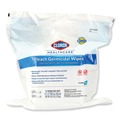 Cleaning Cloths & Wipes | Clorox Healthcare 30359 12 in. x 12 in. 1-Ply Bleach Germicidal Wipes - Unscented, White (110/Pouch) image number 0