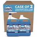 Dishwashing Detergents | Dawn Professional 80763059 1 gal. Manual Pot and Pan Dish Detergent with Pump - Original Scent (2/Carton) image number 1