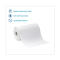 Perforated Roll & Hand Towels | Georgia Pacific Professional 26610 9 in. x 400 ft. 1-Ply Hardwound Nonperforated Paper Towel Roll - White (6 Rolls/Carton) image number 3