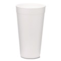Cups | WinCup 221976 20 oz Foam Drink Cups - White (500/Carton) image number 0