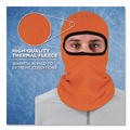 Head & Face Protection | Ergodyne 16954 N-Ferno 6821 One Size Fits Most Fleece Balaclava Face Mask - Orange image number 2