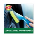 Scouring Pads & Sticks | Scotch-Brite 650-12-RRP 2.5 in. x 9.5 in. Soap-Dispensing Dishwand - Yellow/Green image number 3