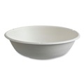 Bowls | Eco-Products EP-BL16CNFA Vanguard 16 oz. Renewable and Compostable Sugarcane Bowls - White (800/Carton) image number 1