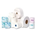 Perforated Roll & Hand Towels | Cascades PRO B040 4 in. x 3.19 in. 2-Ply Select Standard Bath Tissue - White (96/Carton) image number 5
