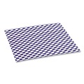 Paper Wraps | Bagcraft P057850 12 in. x 12 in. Grease-Resistant Paper Wraps and Liners - Blue Check (5000/Carton) image number 3