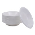 Bowls | Boardwalk BWKBOWLHIPS12WH Hi-Impact 10 - 12 oz. Plastic Bowls - White (1000/Carton) image number 2