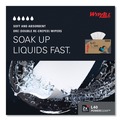 Perforated Roll & Hand Towels | WypAll 03046 10.8 in. x 10 in. POP-UP Box L40 Towels - White (810/Carton) image number 7
