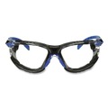 Eye Protection | 3M S1101SGAF-KT Solus 1000 Series Safety Glasses - Black/Blue Plastic Frame, Clear Polycarbonate Lens image number 0