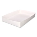 Bakery Boxes & Containers | SCT 1995 26 in. x 18.5 in. x 4 in. Paper Standard Bakery Boxes - White (50/Carton) image number 2