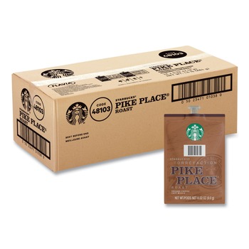 FLAVIA 48103 Starbucks Coffee Freshpack - Pike Place Roast (76/Carton)