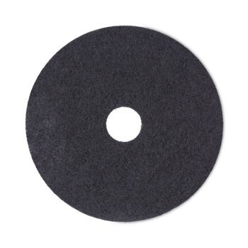 Boardwalk BWK4018BLA 18 in. Diameter Stripping Floor Pads - Black (5/Carton)