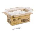Disposable Spoons | Dixie PSM21 Plastic Mediumweight Soup Spoons - White (1000/Carton) image number 3