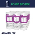 Perforated Roll & Hand Towels | Cascades PRO K250 8 in. x 11 in. 2-Ply Select Kitchen Roll Towels (12/Carton) image number 1